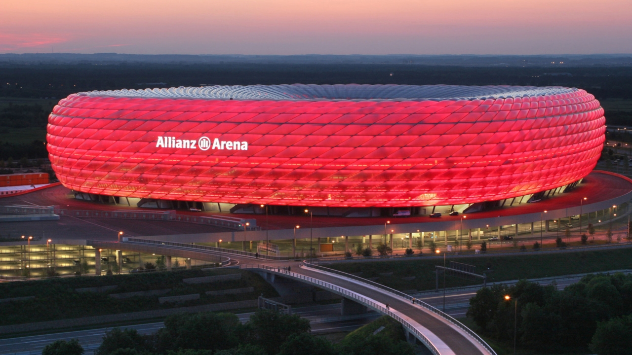 Allianz Arena for 1280 x 720 HDTV 720p resolution