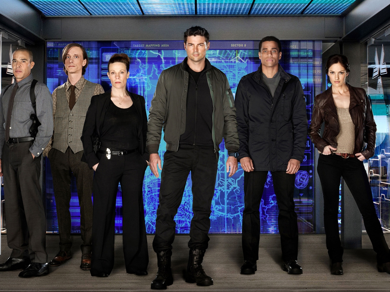 Almost Human Cast for 1280 x 960 resolution