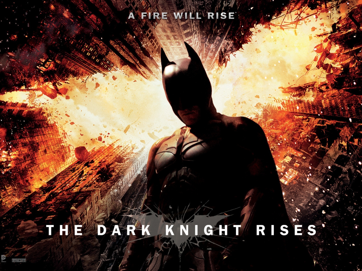 Amazing Dark Knight Rises for 1152 x 864 resolution