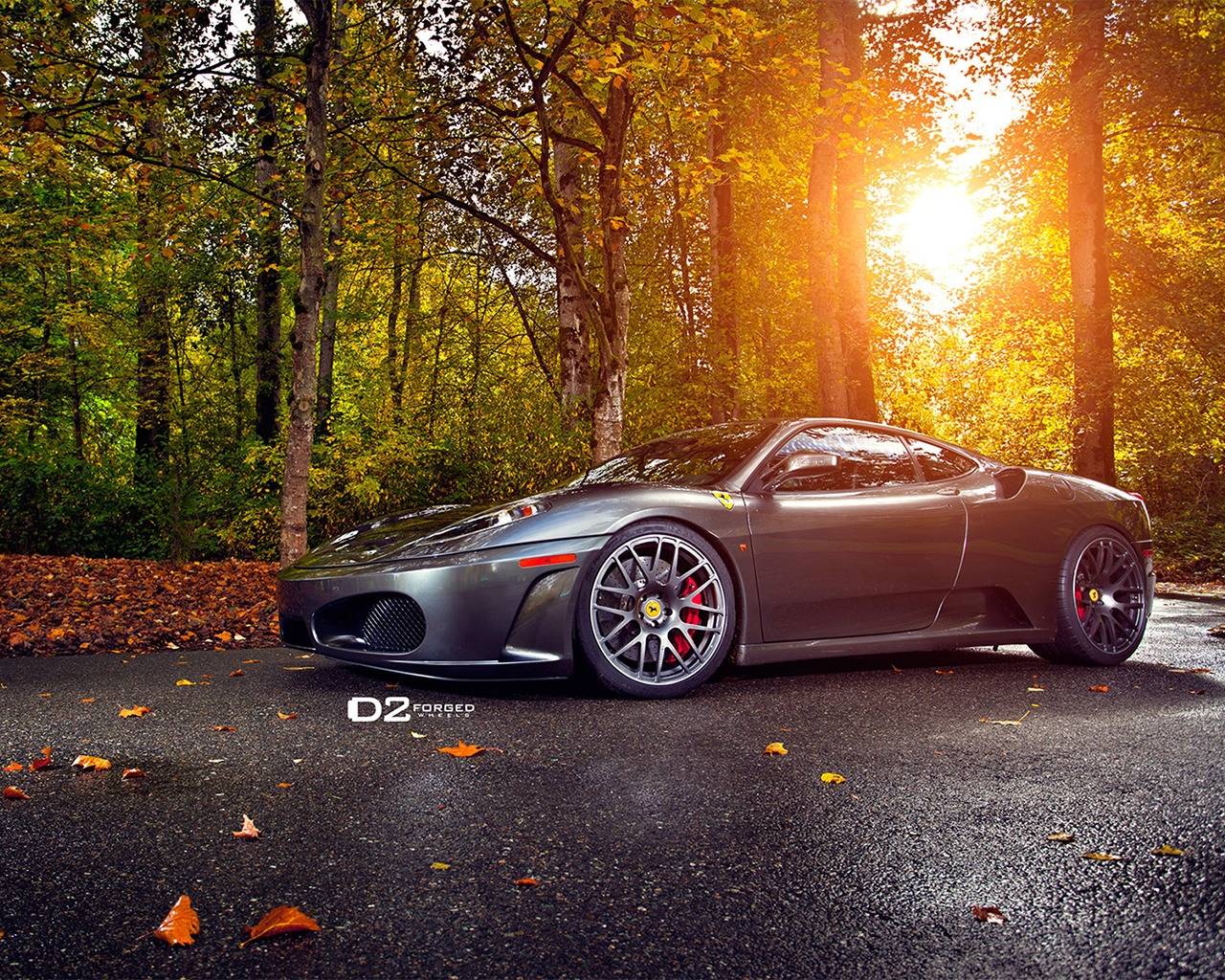 Amazing Ferrari by D2Forged for 1280 x 1024 resolution