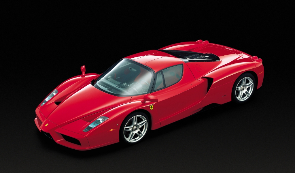 Amazing Ferrari Enzo Red for 1024 x 600 widescreen resolution