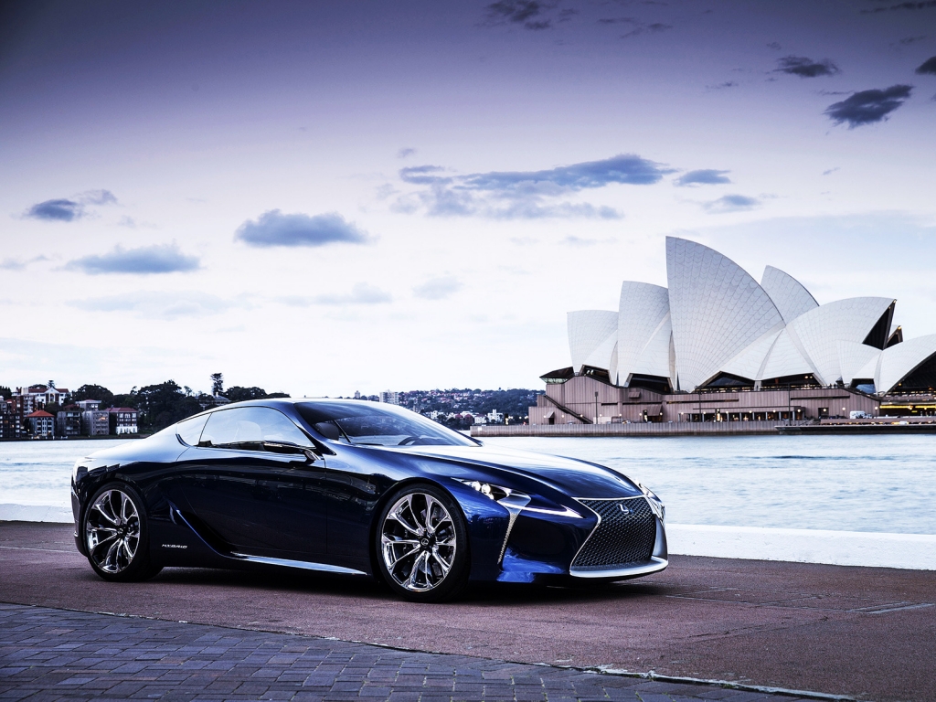 Amazing Lexus LF Concept for 1024 x 768 resolution