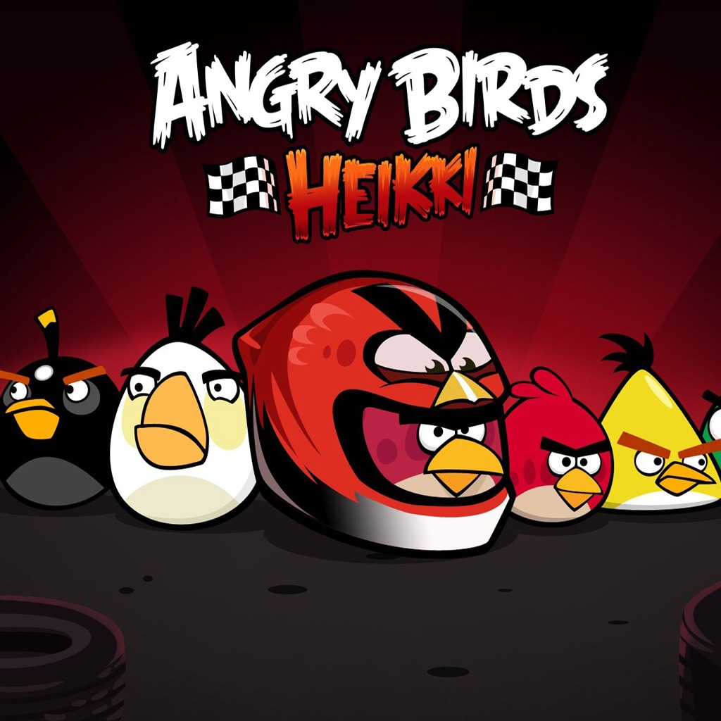 Angry Birds Heikki for 1024 x 1024 iPad resolution