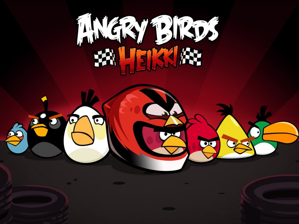 Angry Birds Heikki for 1024 x 768 resolution