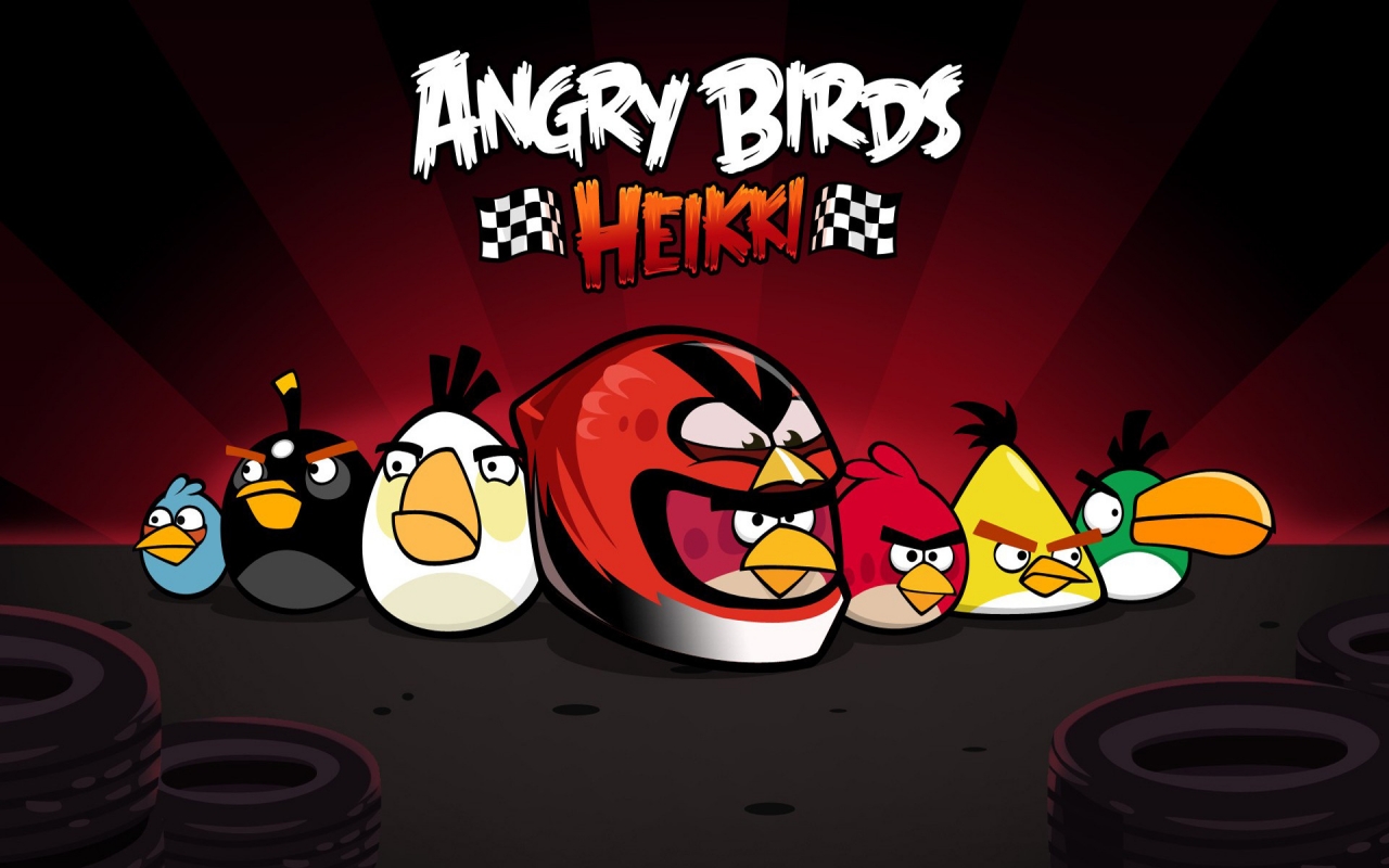 Angry Birds Heikki for 1280 x 800 widescreen resolution