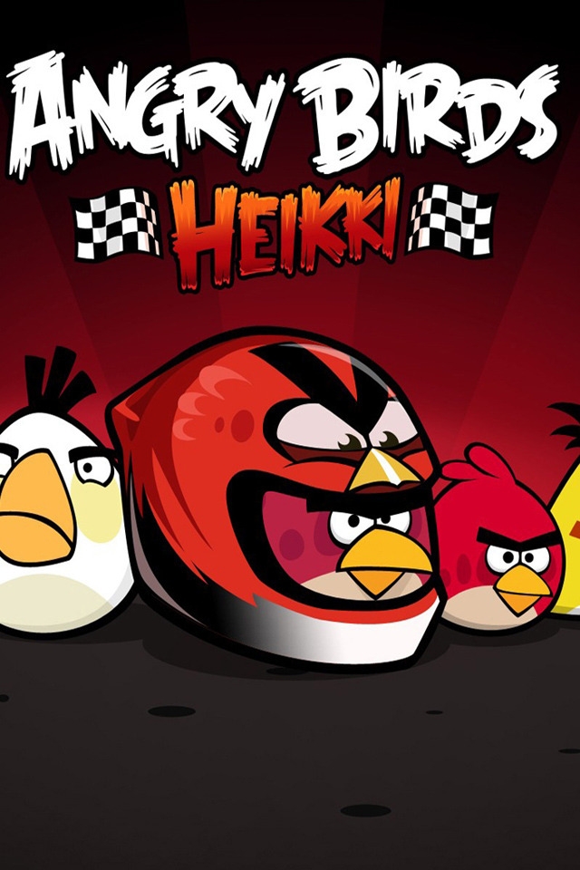 Angry Birds Heikki for 640 x 960 iPhone 4 resolution