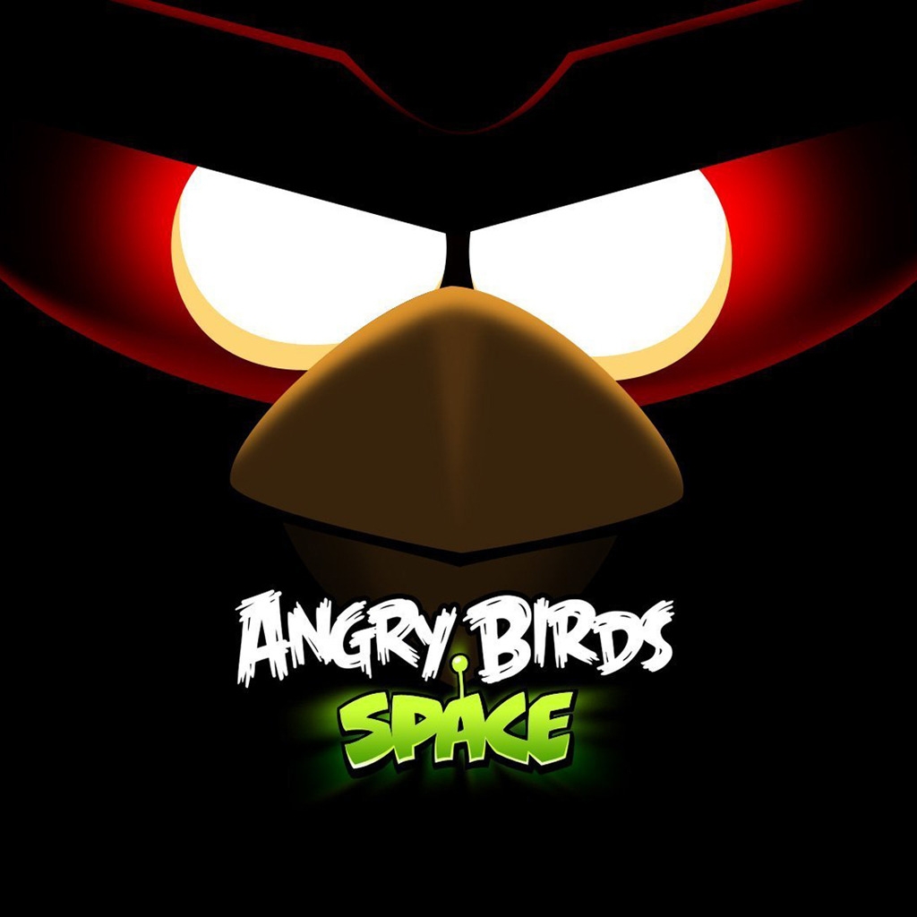 Angry Birds Space for 1024 x 1024 iPad resolution