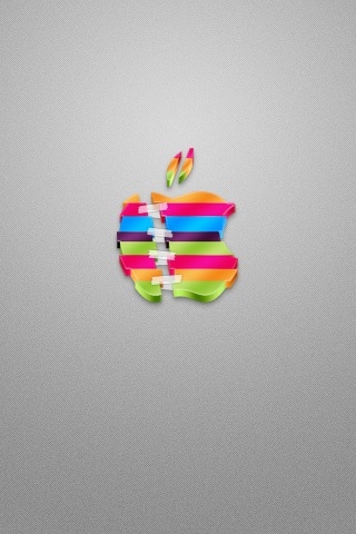 Apple Break-Up Light for 320 x 480 iPhone resolution