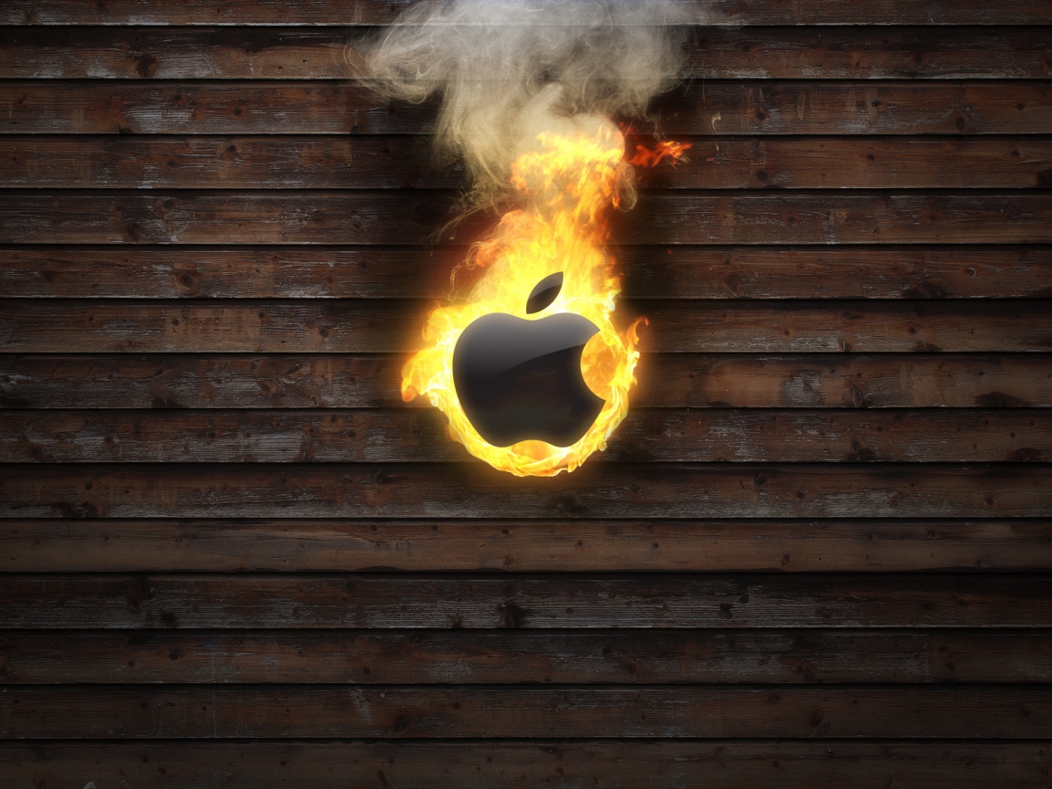 Apple Burning for 1152 x 864 resolution