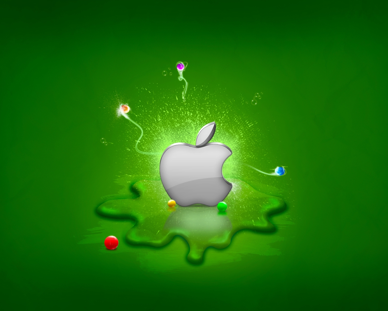 Apple Logo for 1280 x 1024 resolution