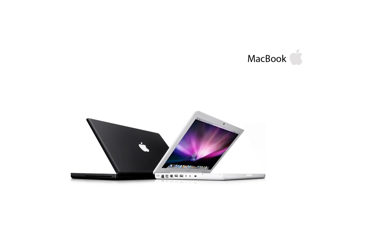 Apple MacBook for 1280 x 800 widescreen resolution
