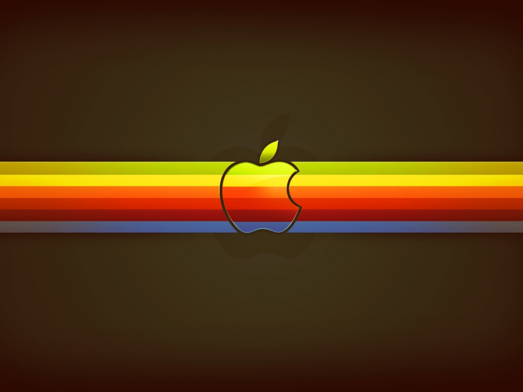 Apple Mix Colours for 1024 x 768 resolution