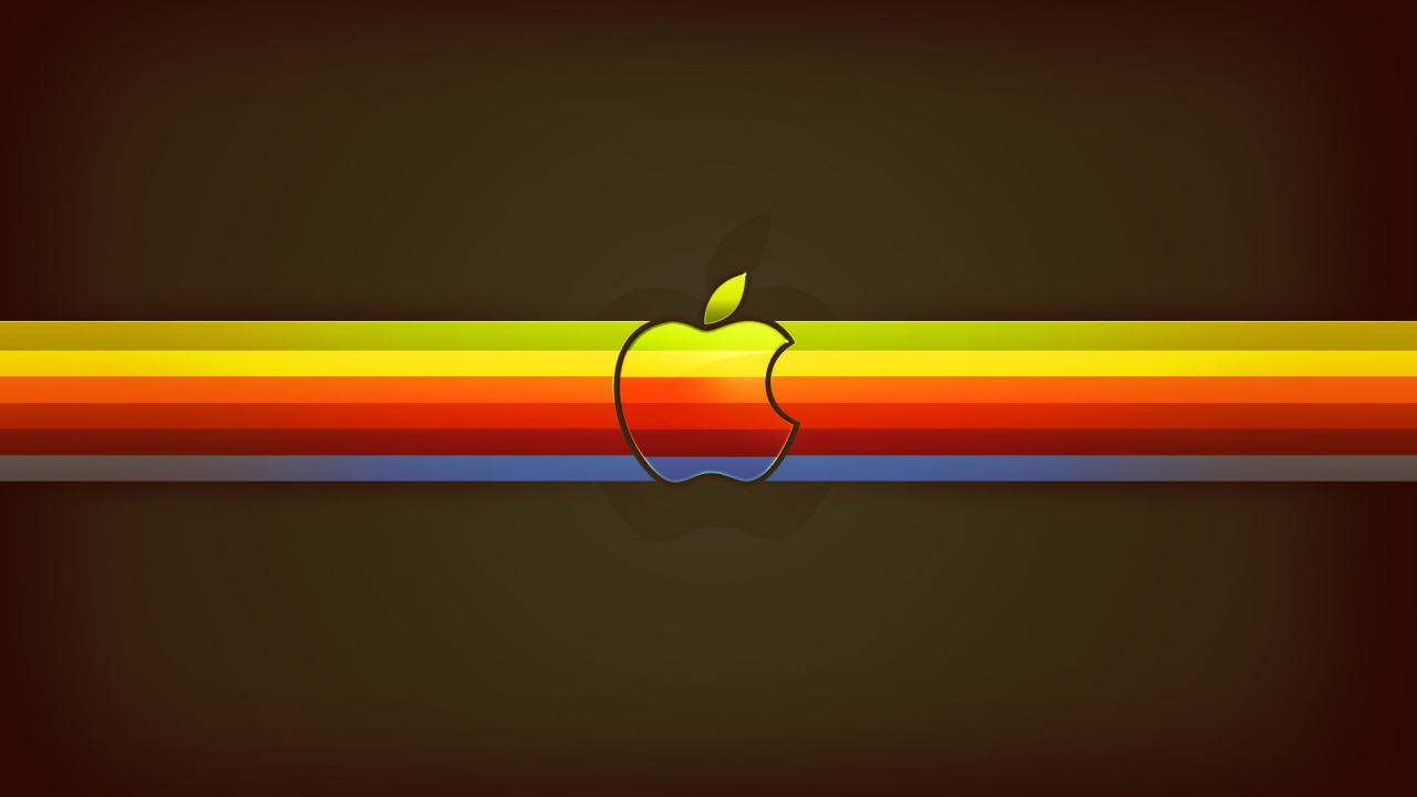 Apple Mix Colours for 1280 x 720 HDTV 720p resolution