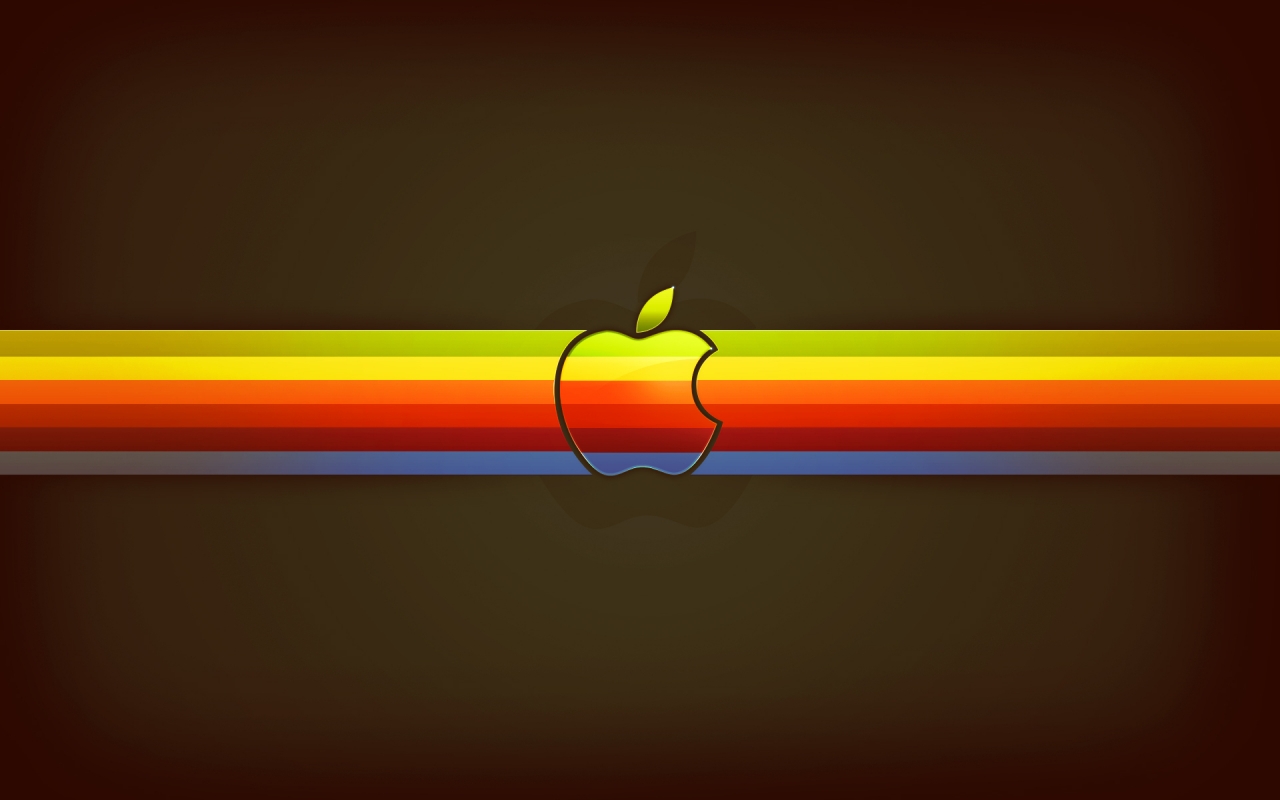 Apple Mix Colours for 1280 x 800 widescreen resolution