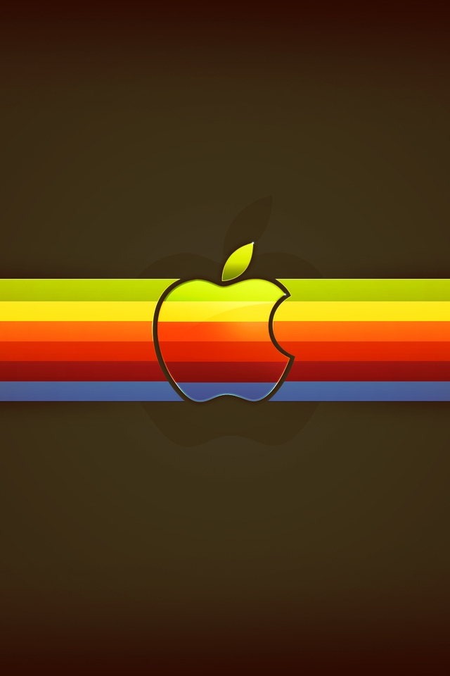 Apple Mix Colours for 640 x 960 iPhone 4 resolution