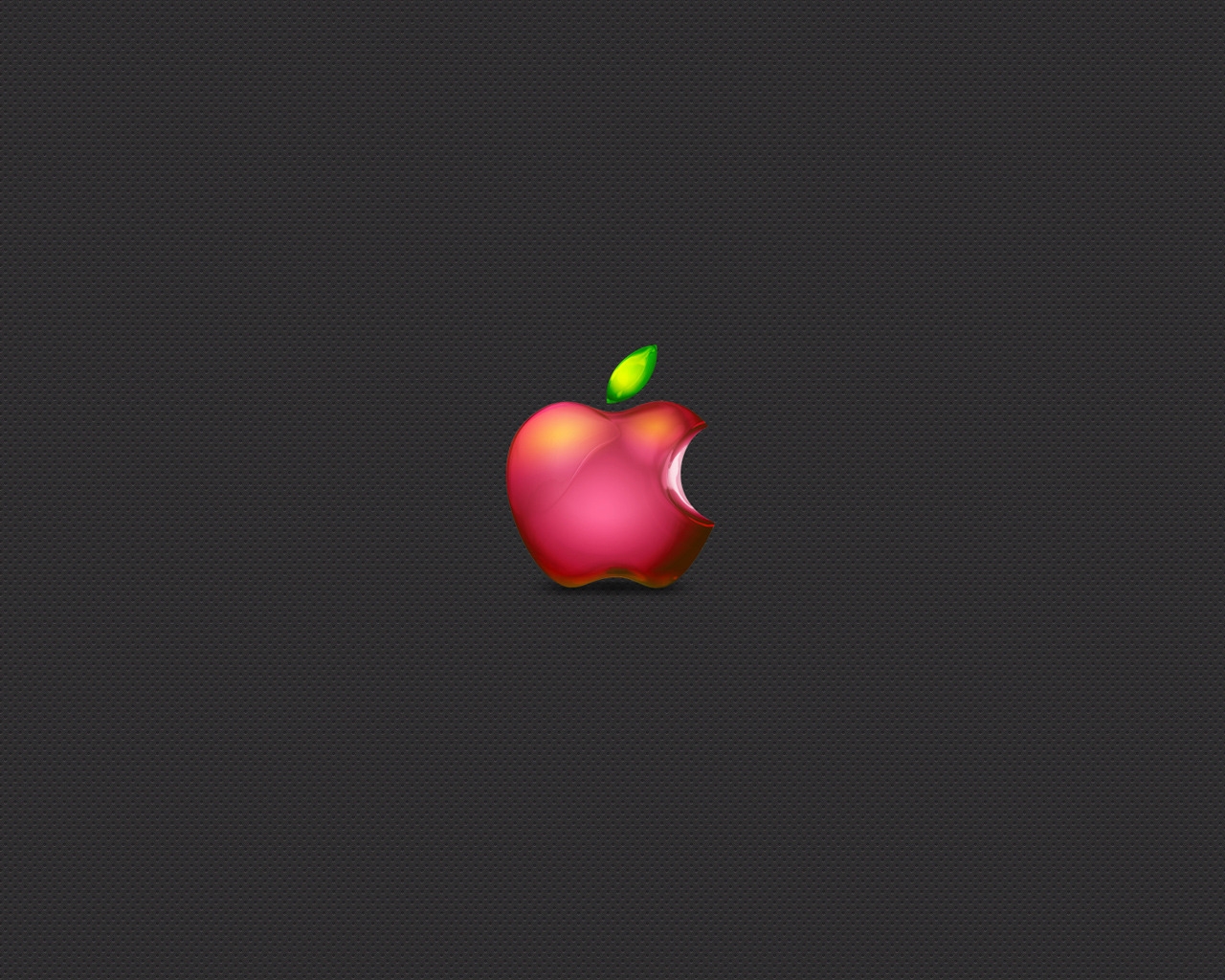 Apple Red Color for 1280 x 1024 resolution