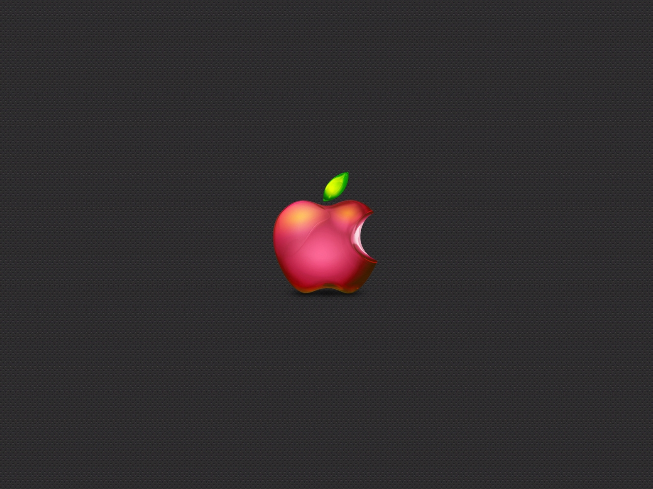 Apple Red Color for 1280 x 960 resolution
