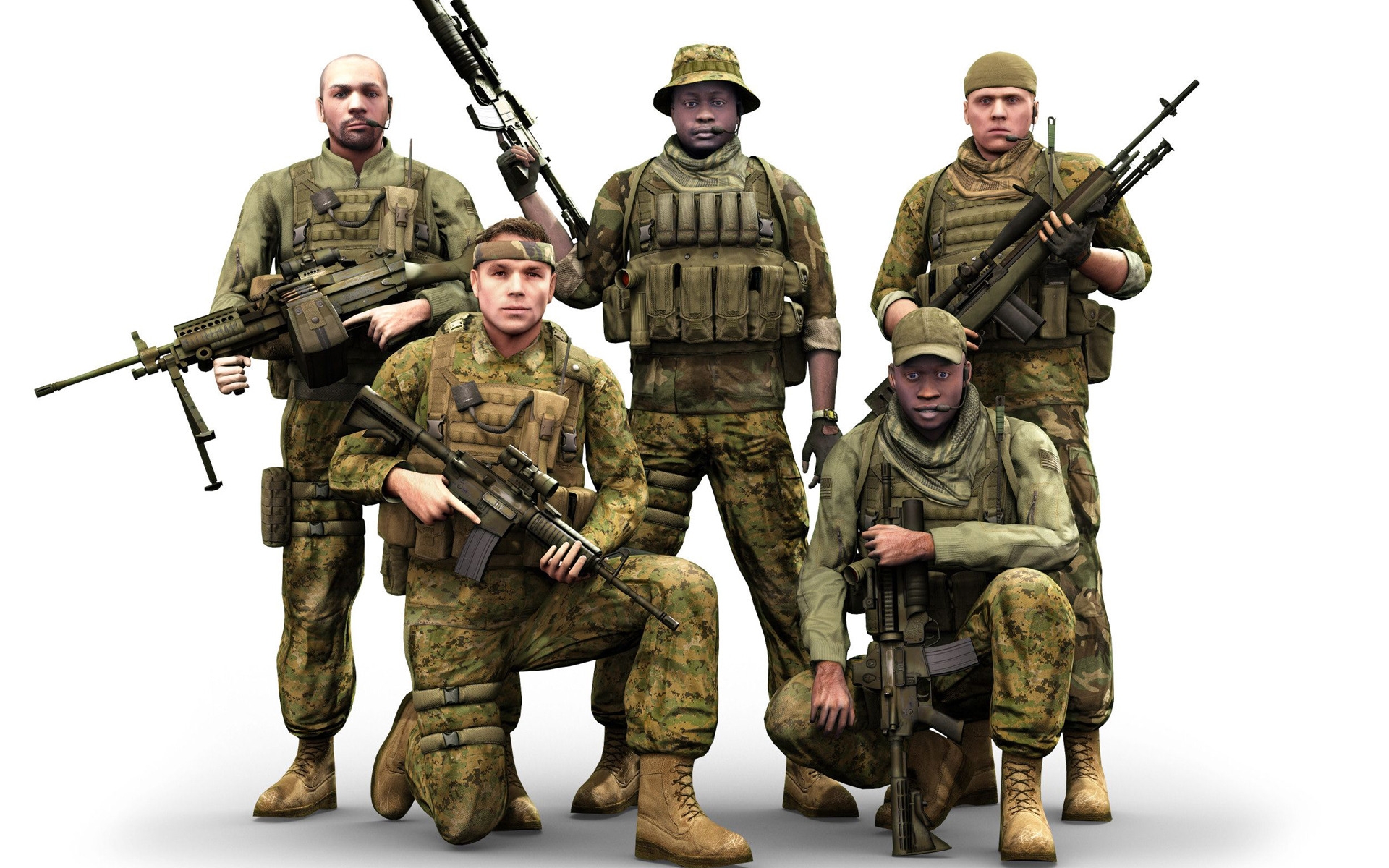 ArmA 2 Characters for 1920 x 1200 widescreen resolution