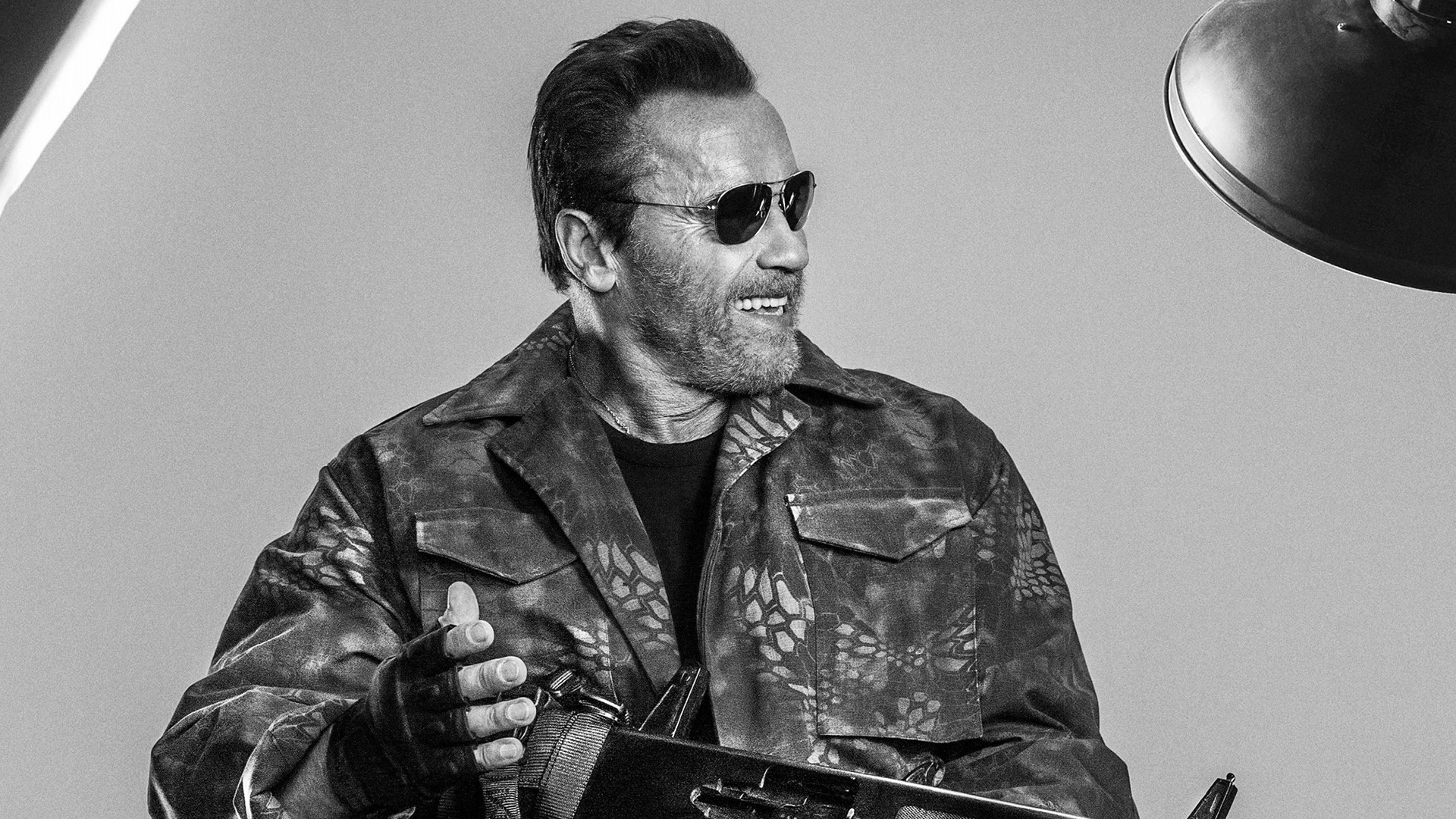 Arnold Schwarzenegger The Expendables 3 for 1920 x 1080 HDTV 1080p resolution