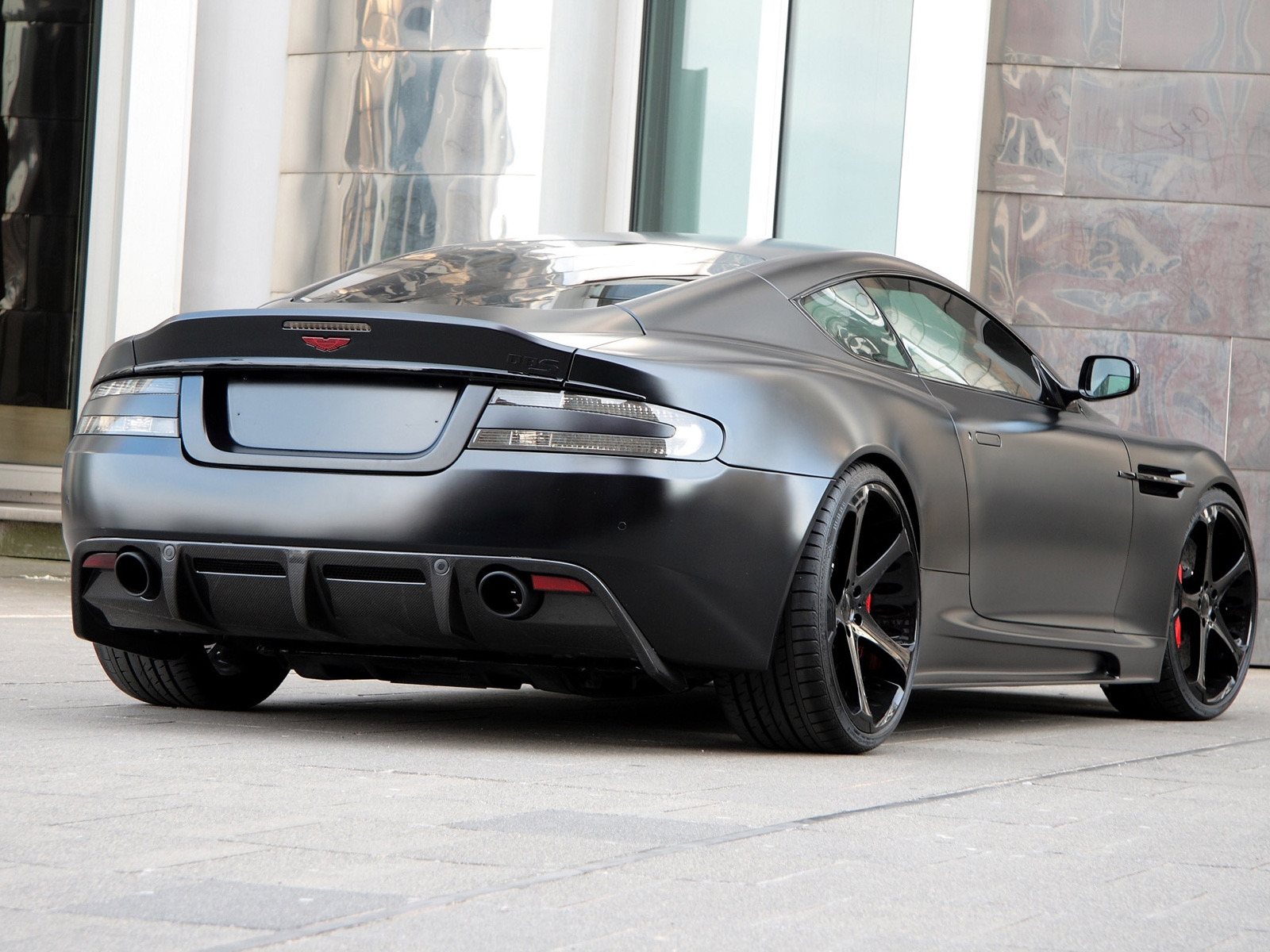 Aston Martin DBS Superior Black Edition Rear for 1600 x 1200 resolution