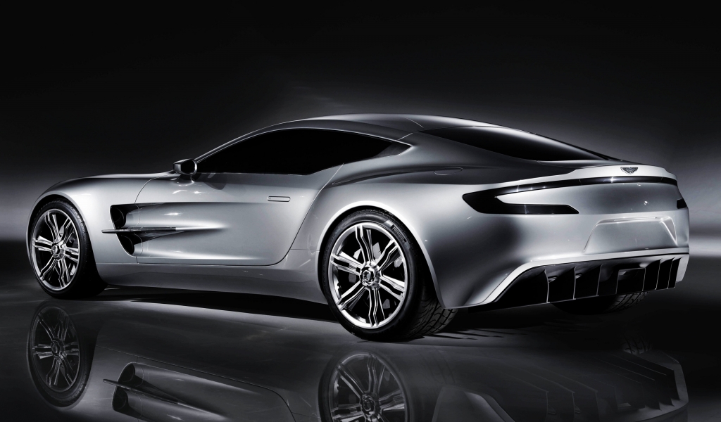 Aston Martin One Rear for 1024 x 600 widescreen resolution