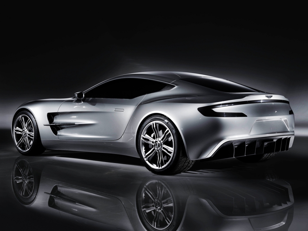 Aston Martin One Rear for 1024 x 768 resolution
