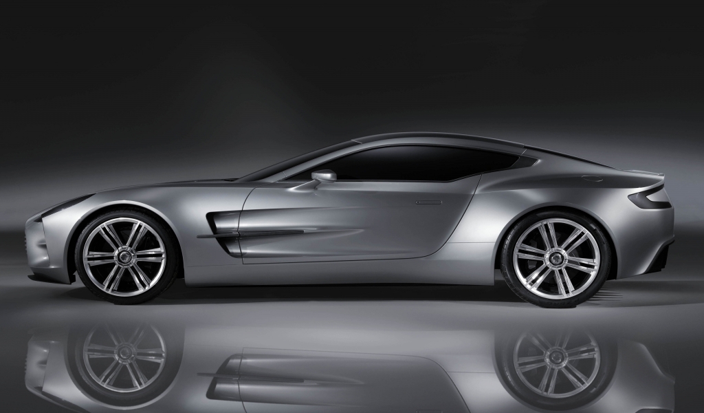 Aston Martin One Side for 1024 x 600 widescreen resolution