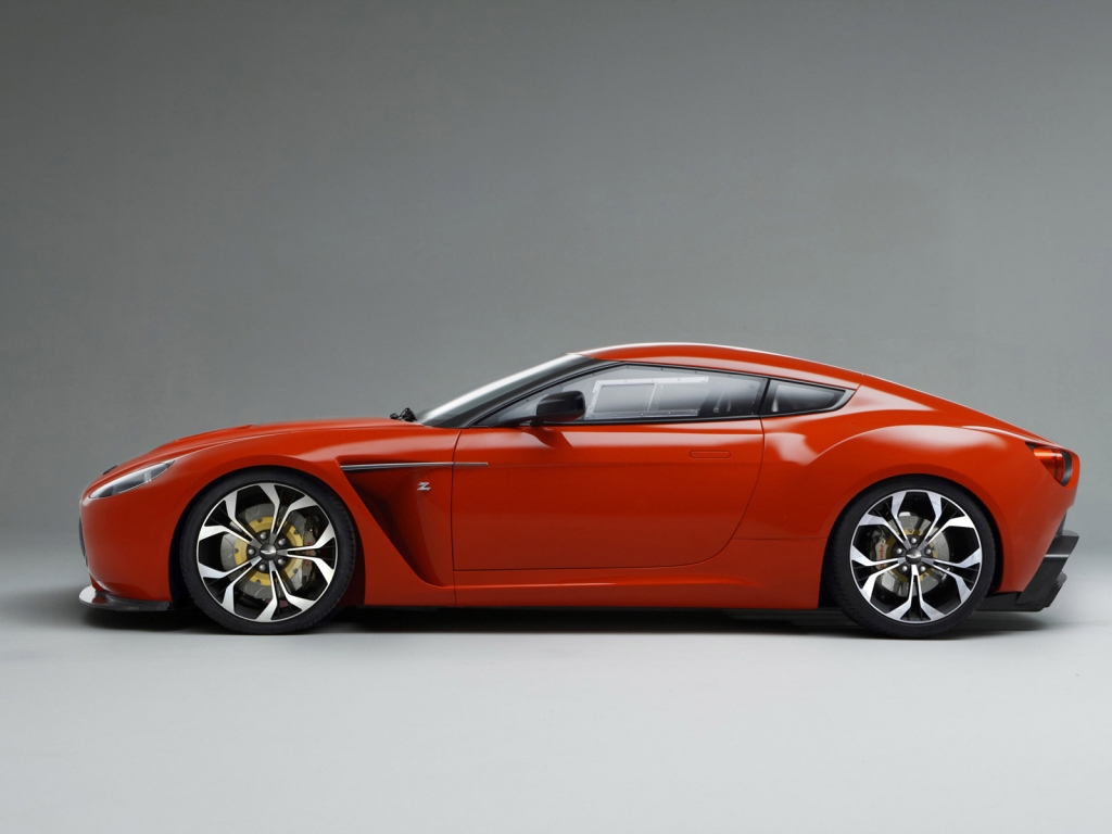 Aston Martin V12 Zagato Side for 1024 x 768 resolution