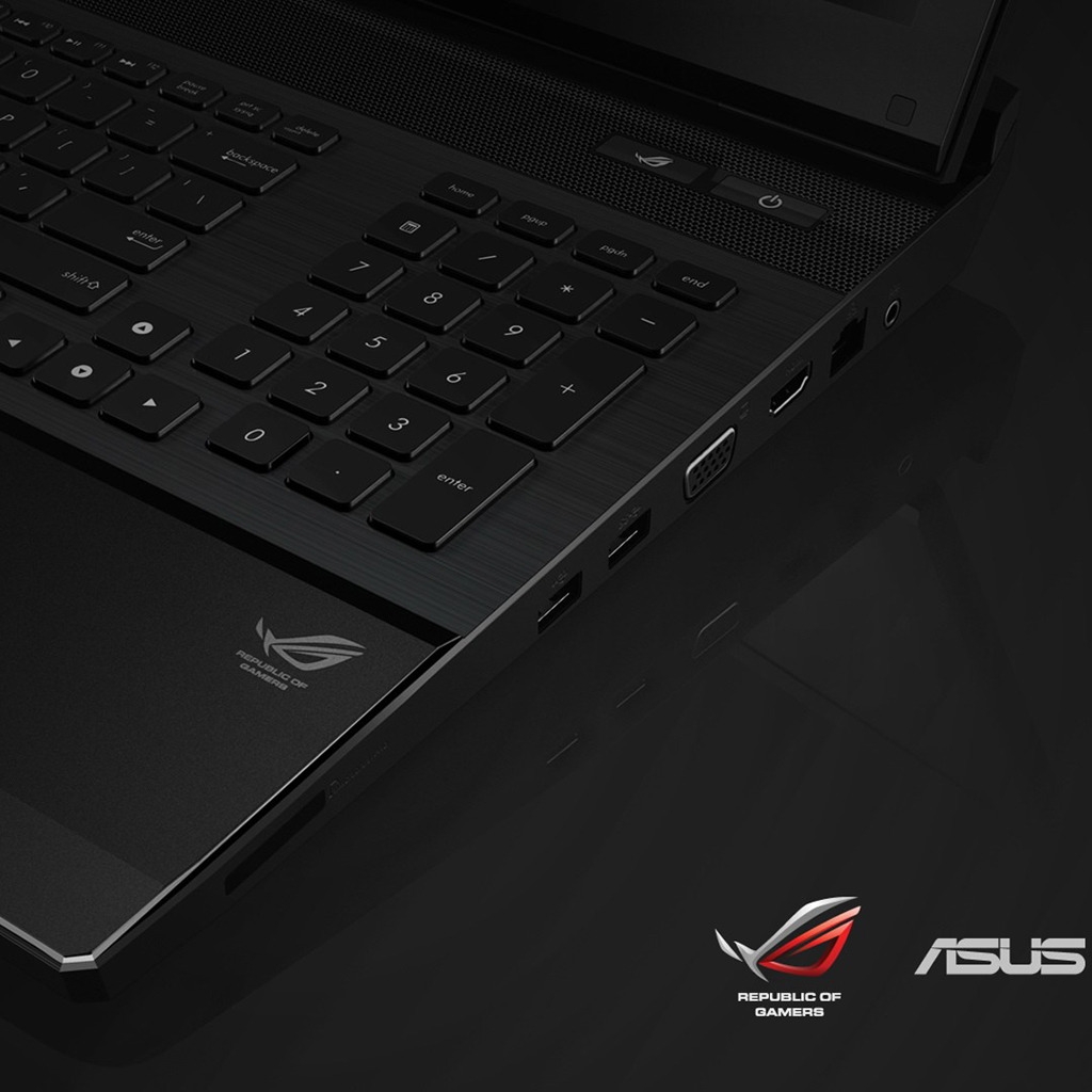 Asus Republic of Gamers for 1024 x 1024 iPad resolution