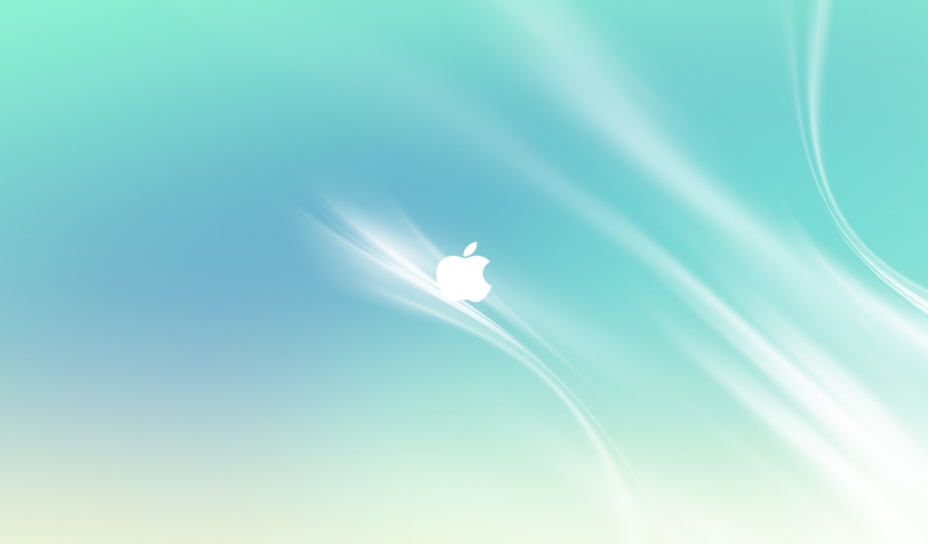 Aurora Curves Apple for 1024 x 600 widescreen resolution