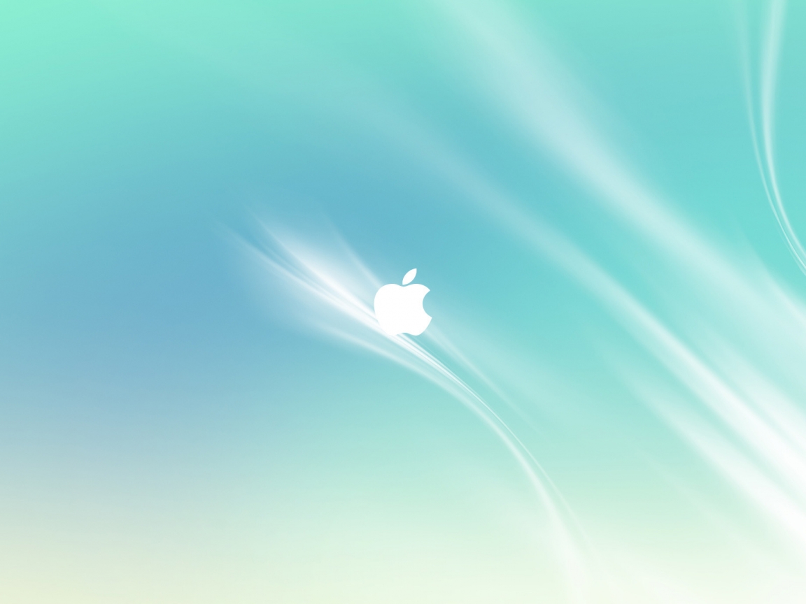 Aurora Curves Apple for 1152 x 864 resolution