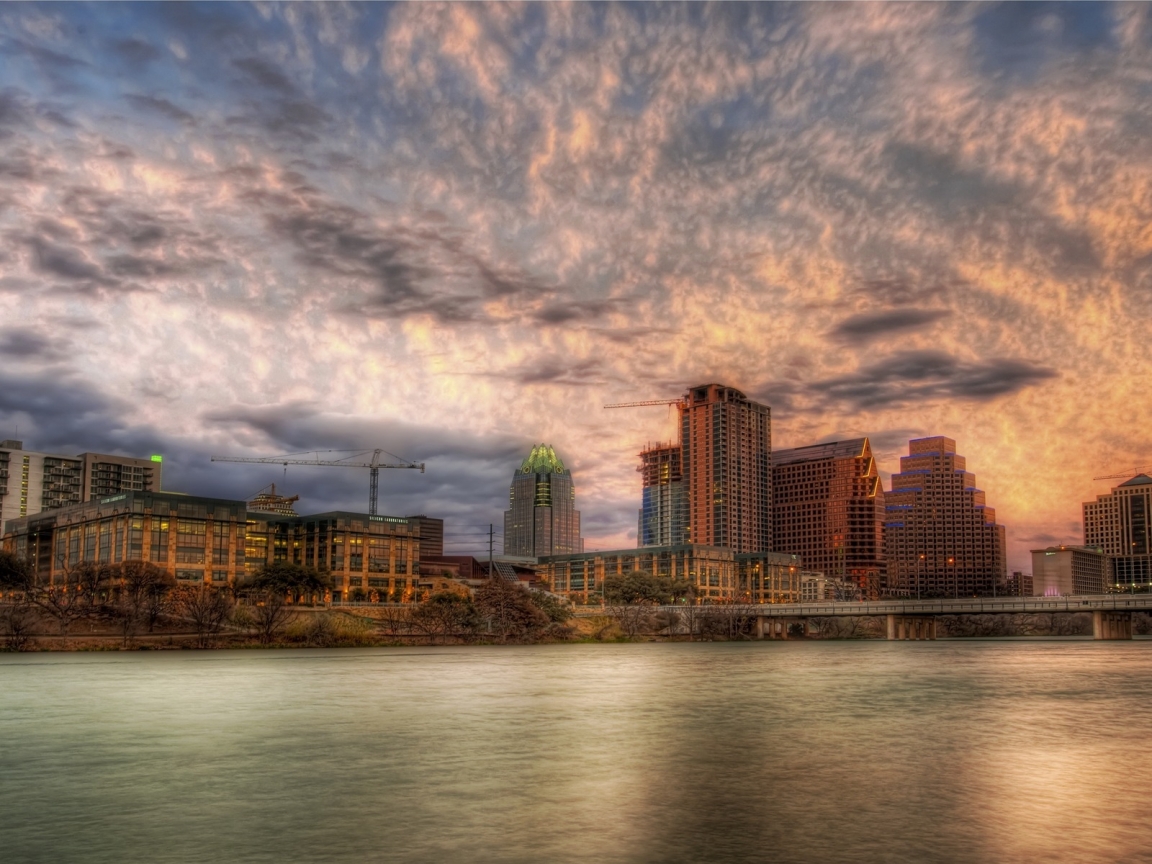 Austin HDR Sunset for 1152 x 864 resolution