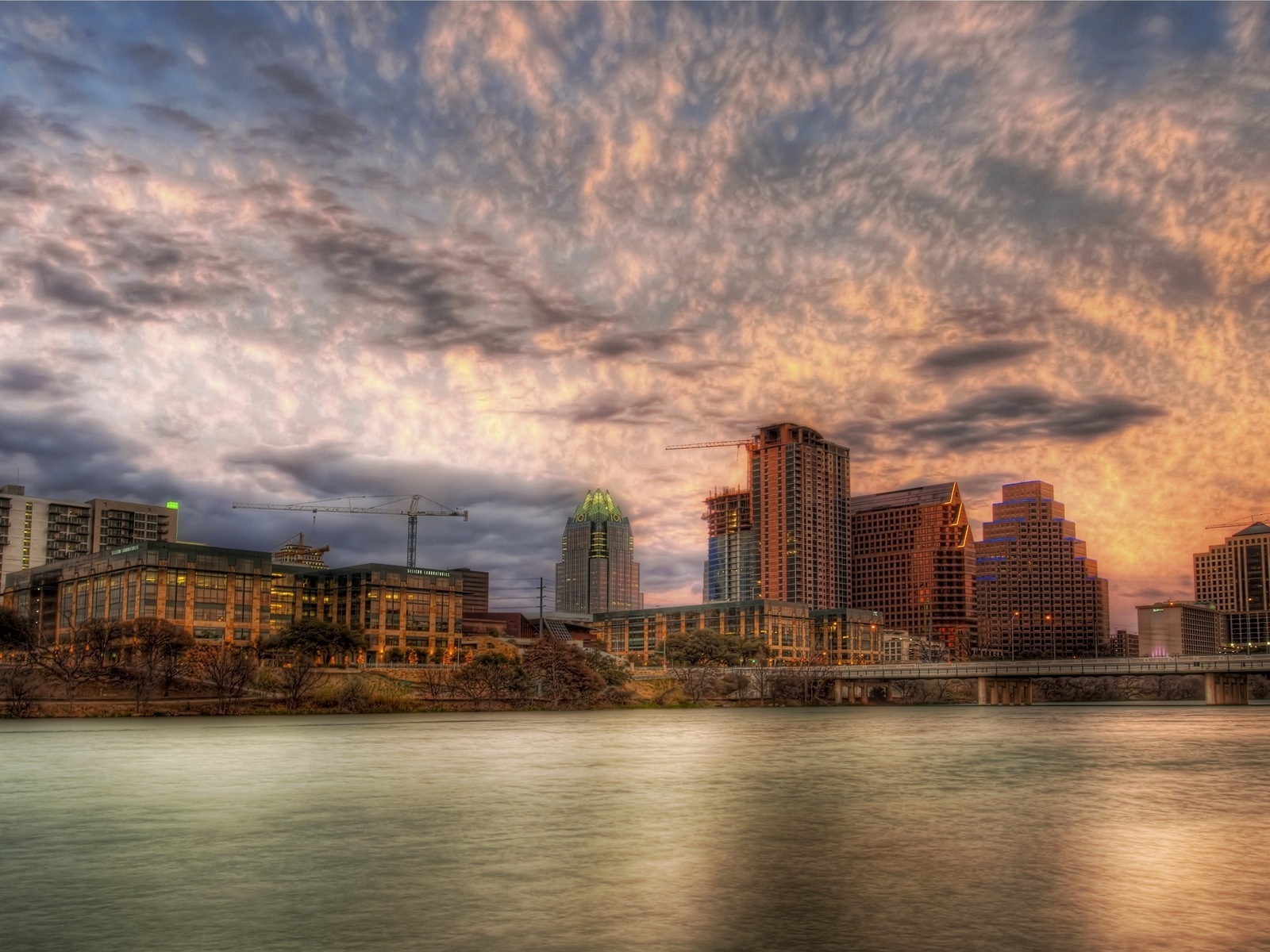 Austin HDR Sunset for 1600 x 1200 resolution
