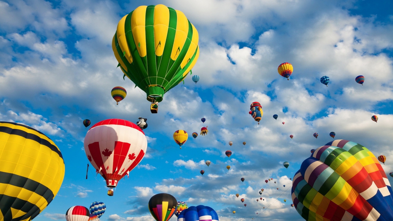Ballon Ride for 1280 x 720 HDTV 720p resolution