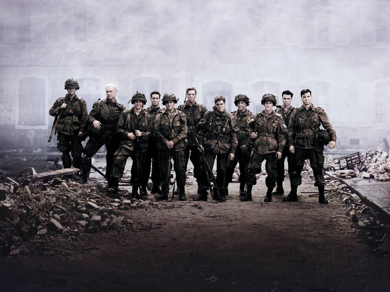 Band of Brothers Cast for 1280 x 960 resolution