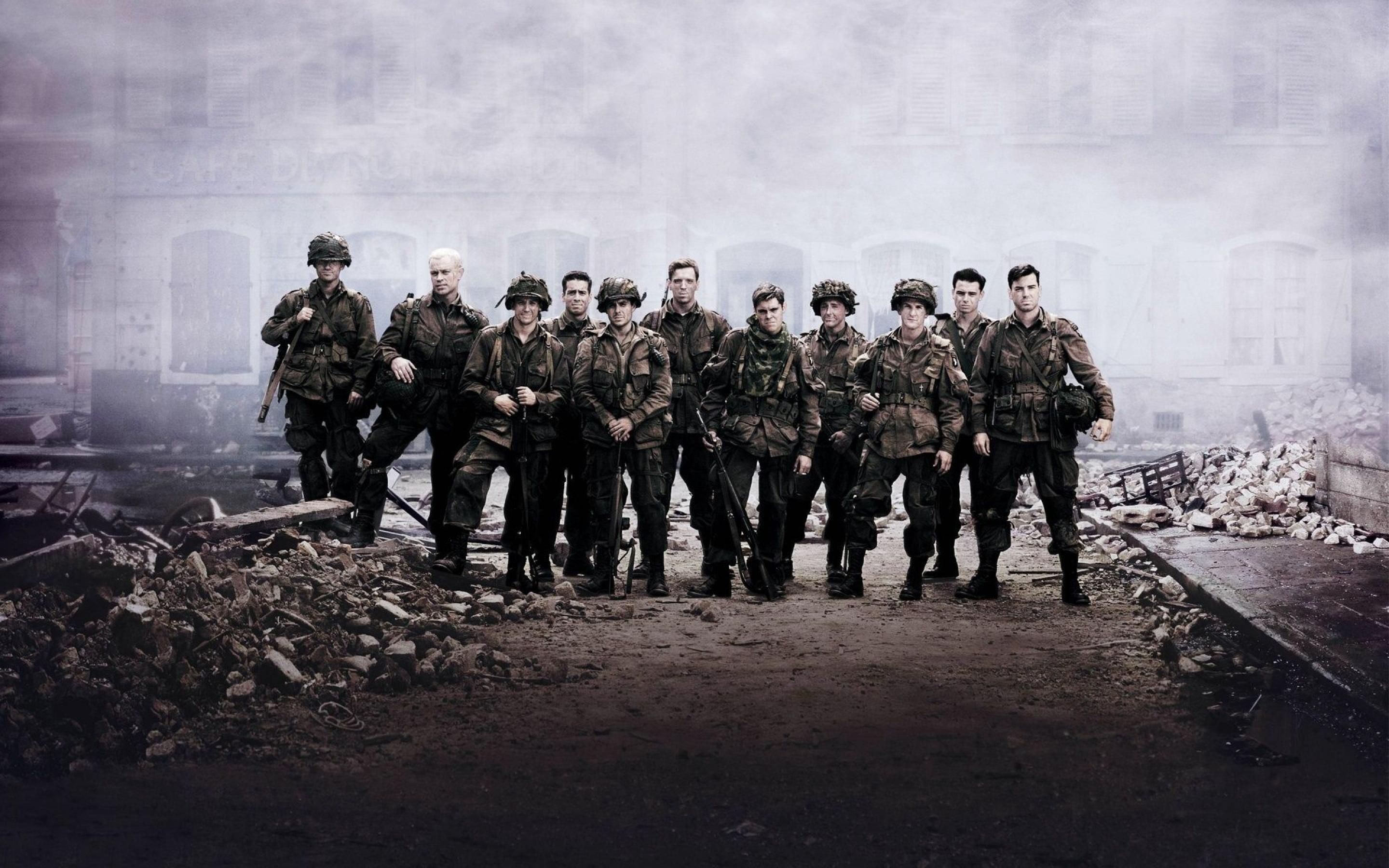 Band of Brothers Cast for 2880 x 1800 Retina Display resolution