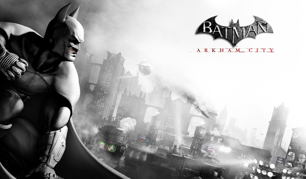 Batman Arkham City for 1024 x 600 widescreen resolution