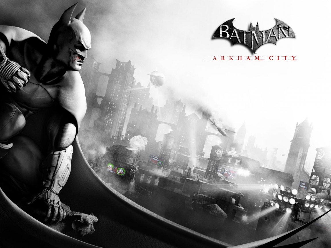 Batman Arkham City for 1152 x 864 resolution