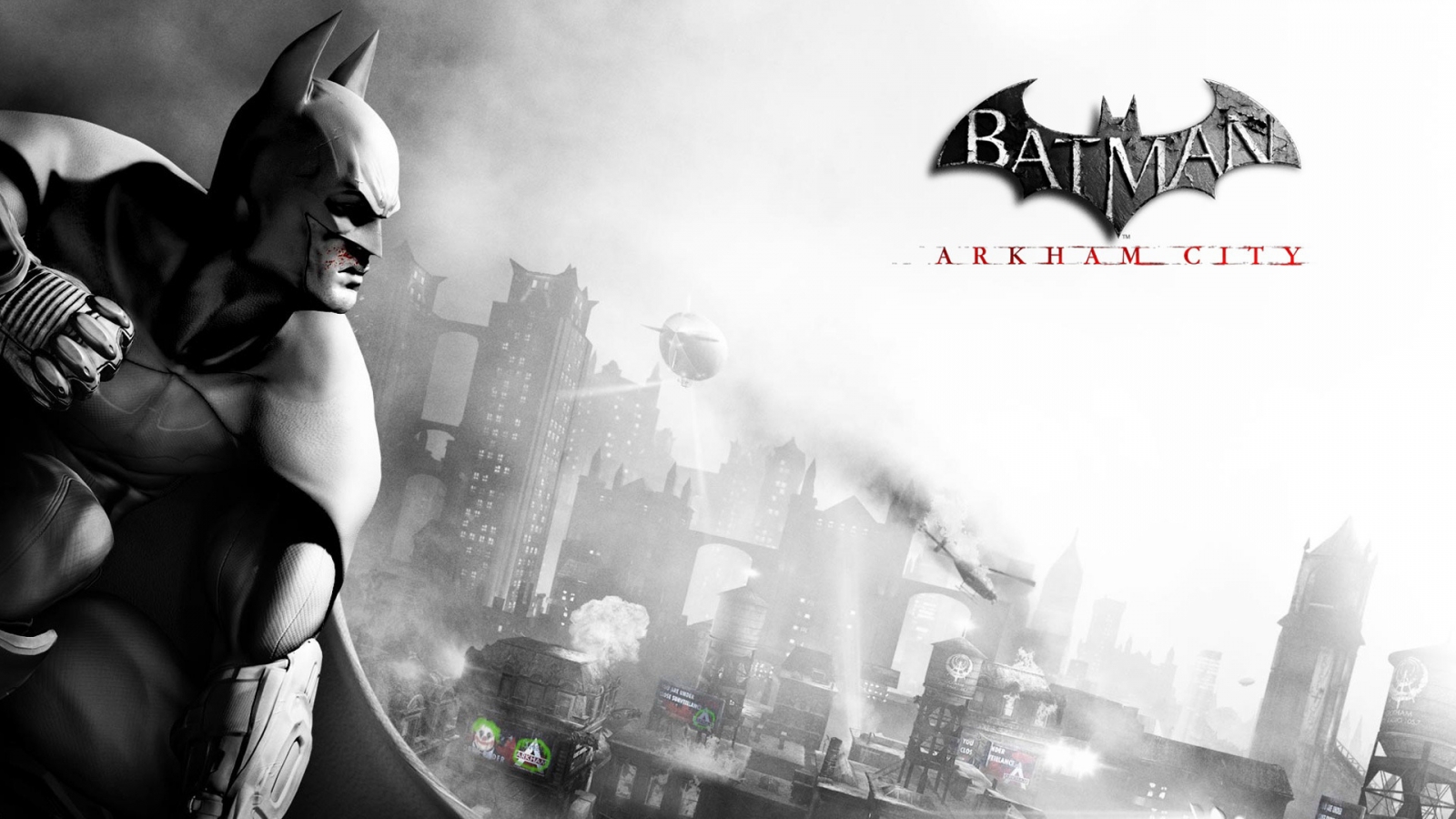 Batman Arkham City for 1600 x 900 HDTV resolution