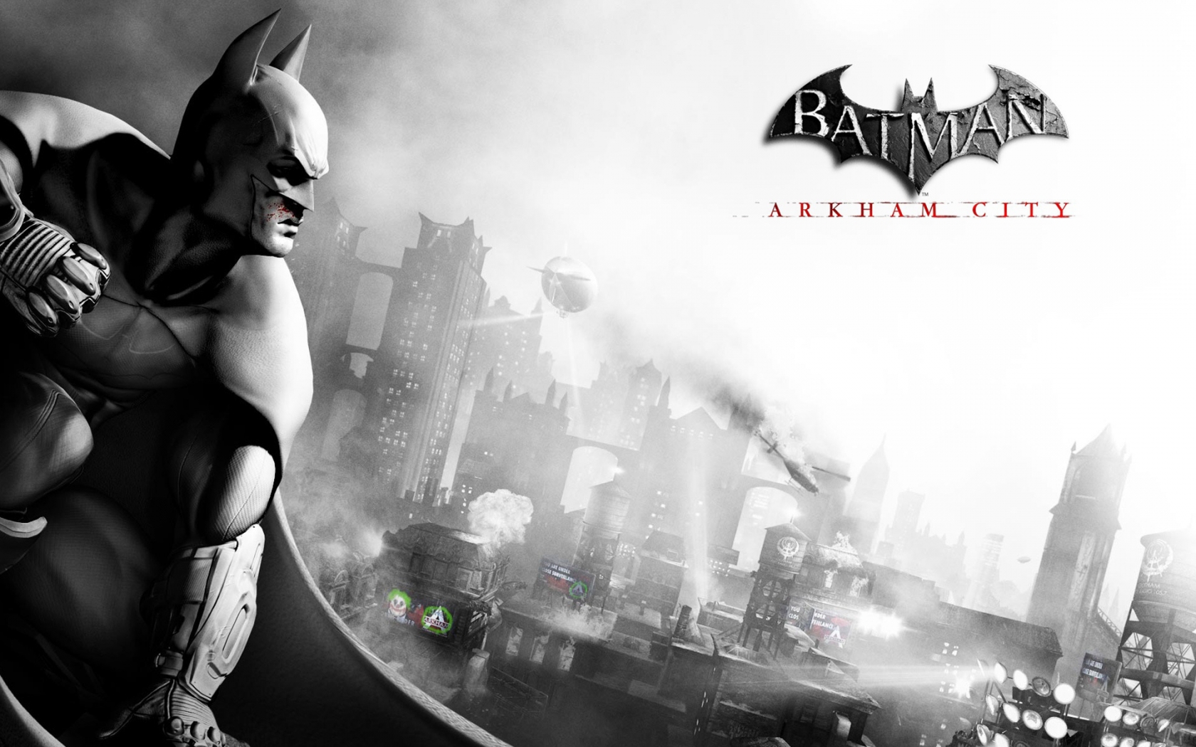 Batman Arkham City for 1680 x 1050 widescreen resolution