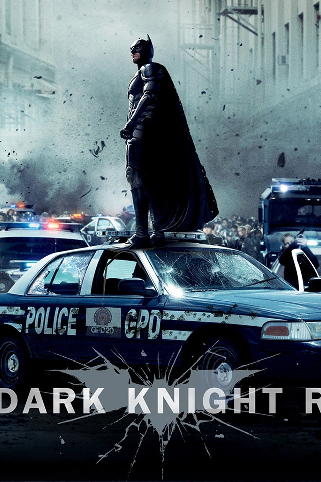 Batman The Dark Knight Rises for 640 x 960 iPhone 4 resolution