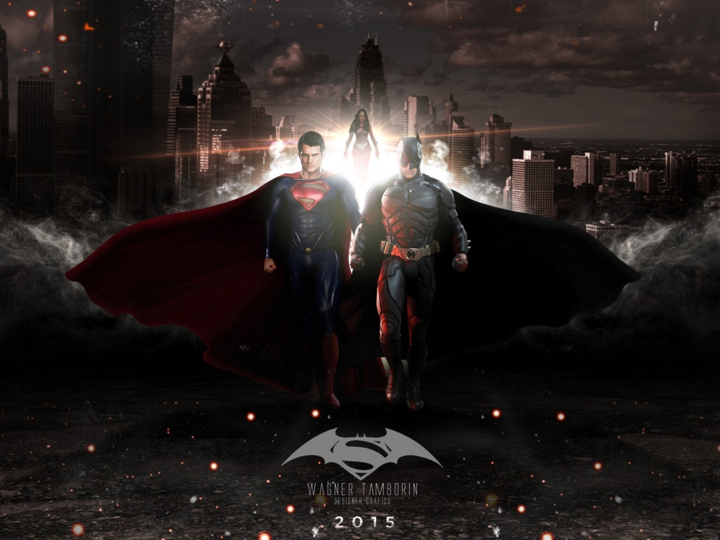 Batman vs Superman for 1024 x 768 resolution