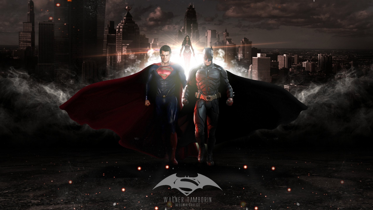 Batman vs Superman for 1536 x 864 HDTV resolution