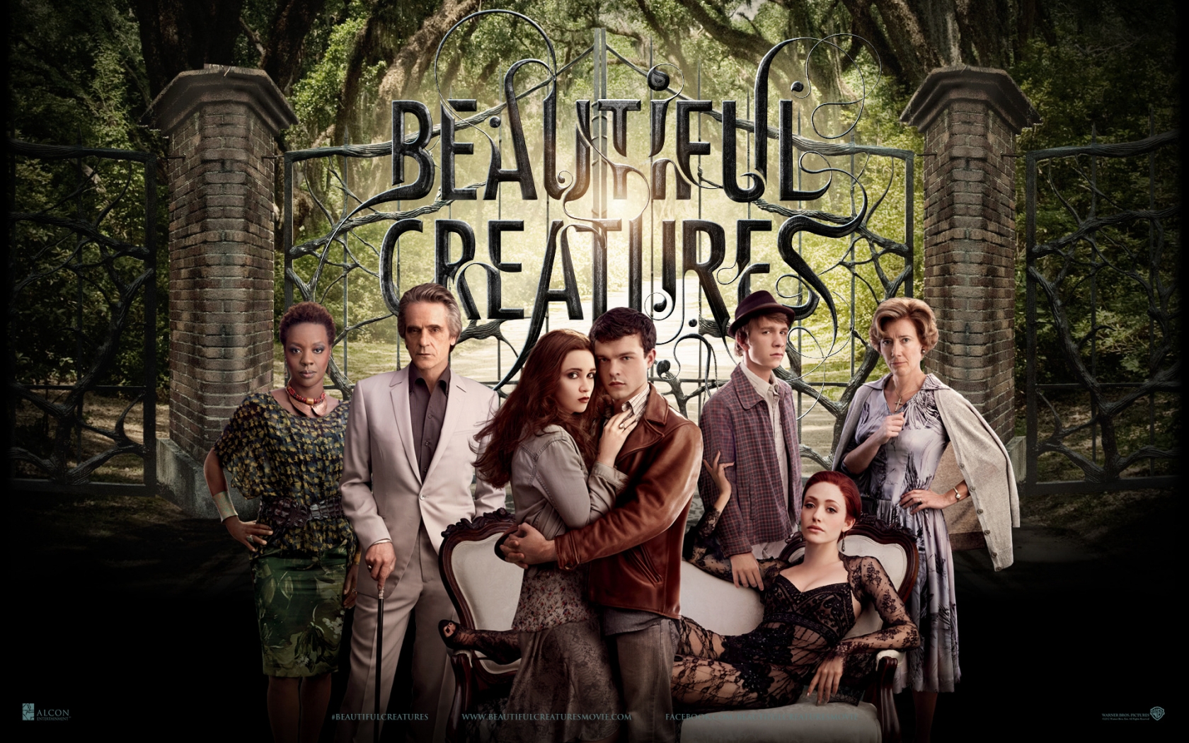 Beautiful Creatures Cast for 1680 x 1050 widescreen resolution