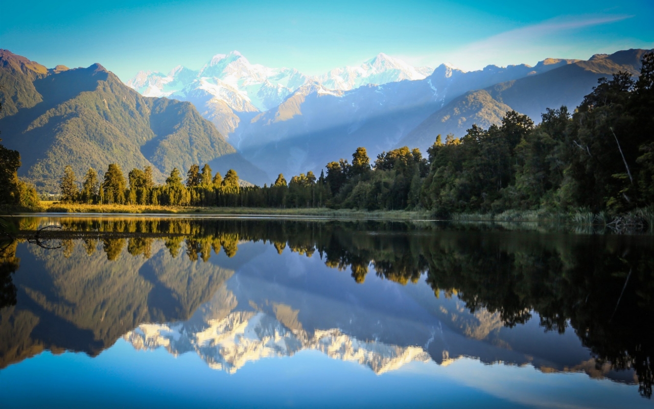 Beautiful Landscape Reflection for 1280 x 800 widescreen resolution