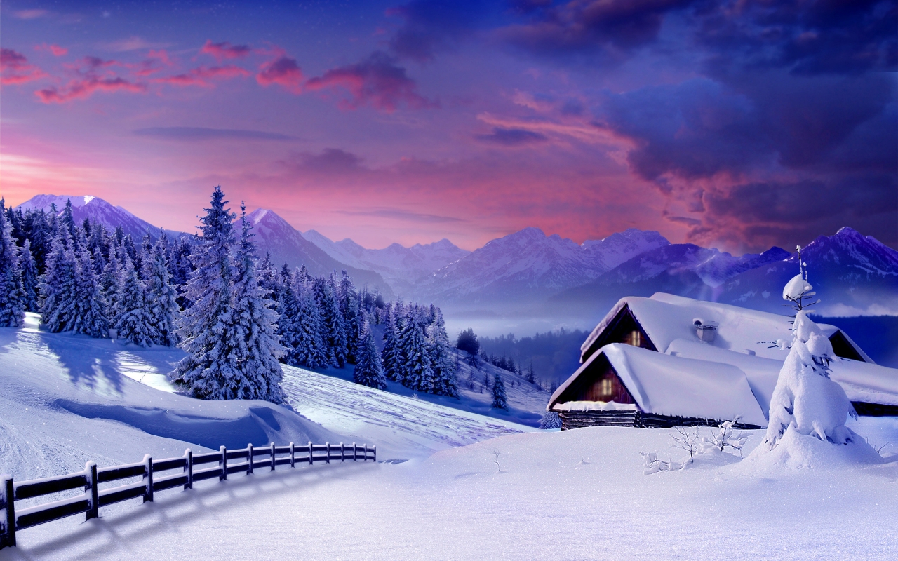 Beautiful Winter for 1280 x 800 widescreen resolution
