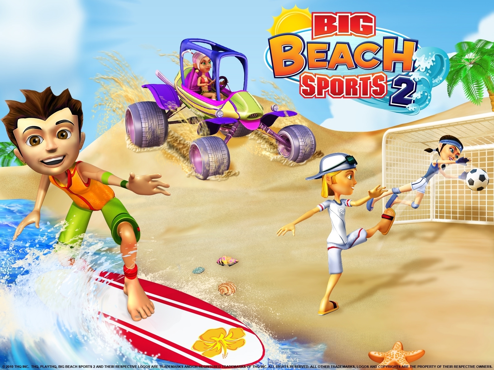 Big Beach Sports 2 for 1600 x 1200 resolution