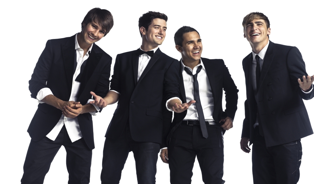 Big Time Rush for 1024 x 600 widescreen resolution