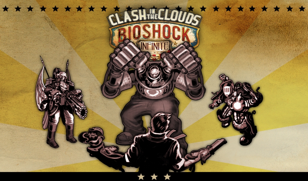 BioShock Infinite Clash in the Clouds for 1024 x 600 widescreen resolution
