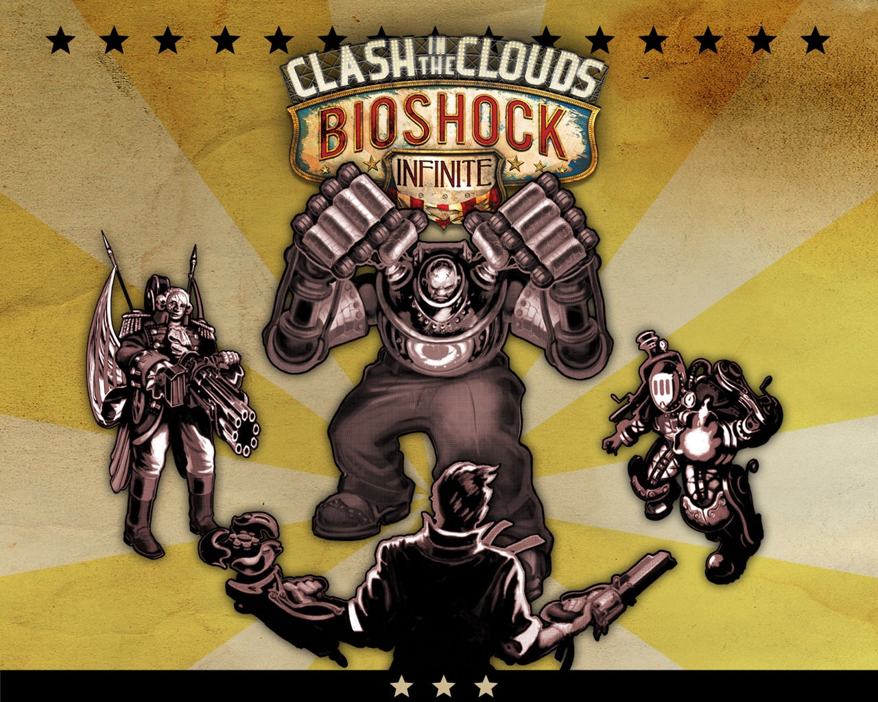 BioShock Infinite Clash in the Clouds for 1280 x 1024 resolution